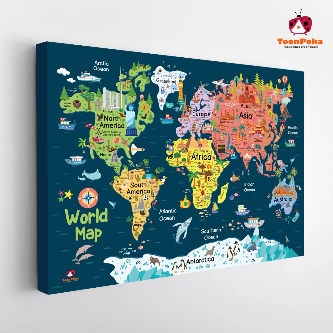 Kids-world-Map-Hello